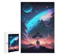 Jigsaw Puzzles for Teenagerss 1000 PCS Astral Galaxy Landscape Puzzles for Adults Fun Games Analysis And Logic Parent-child Interaction 1000 PCS