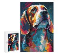 Jigsaw Puzzles for Teenagerss 1000 PCS Beagle Style 4 Jigsaws for Adults Family Games Enhance Memory Unique Birthday And Gifts 1000 PCS