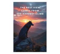 Jigsaw Puzzles for Teenagerss 1000 PCS Best View Motivation Wolf at Sunset Adult Puzzles Hands-on Game Presents for Women Help The Brain Exercise 1000 PCS