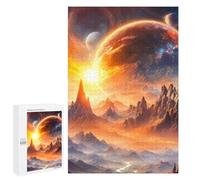 Jigsaw Puzzles for Teenagerss 1000 PCS Big Flash Adult Puzzles Toy Wall Decor Staycation Kill Time Stress Reduction Gifts 1000 PCS