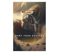 Jigsaw Puzzles for Teenagerss 1000 PCS Bury Your Excuses Puzzles for Adults Anti-Stress Toys Difficult Challenge Deal As Gifts for The Whole Family 1000 PCS