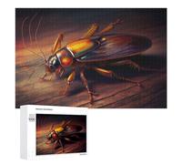 Jigsaw Puzzles for Teenagerss 1000 PCS Cockroach Insect Puzzle for Adults Brain Teaser Game Difficult Hard Unique Birthday And Gifts 1000 PCS