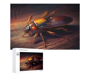 Jigsaw Puzzles for Teenagerss 1000 PCS Cockroach Insect Puzzle for Adults Brain Teaser Game Difficult Hard Unique Birthday And Gifts 1000 PCS