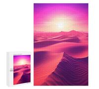 Jigsaw Puzzles for Teenagerss 1000 PCS Cosmic Desert Symphony Puzzles for Adults Brain Teaser Game Pattern Assembly Parent-child Interaction 1000 PCS