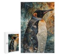 Jigsaw Puzzles for Teenagerss 1000 PCS Cosmic Penguin Adult Puzzles Toy Wall Decor Staycation Kill Time Stress Reduction Gifts 1000 PCS