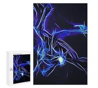 Jigsaw Puzzles for Teenagerss 1000 PCS Dragon Fractal Puzzles for Adults Brain Teaser Game Pattern Assembly Parent-child Interaction 1000 PCS