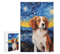 Jigsaw Puzzles for Teenagerss 1000 PCS Dutch Kooikerhondje Puzzles for Adults Brain Teaser Game Pattern Assembly Parent-child Interaction 1000 PCS