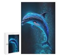 Jigsaw Puzzles for Teenagerss 1000 PCS Glowing Oceanic Journey Adult Puzzles Toy Wall Decor Staycation Kill Time Stress Reduction Gifts 1000 PCS