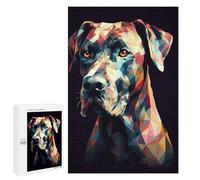 Jigsaw Puzzles for Teenagerss 1000 PCS Great Dane Abstract Adult Puzzles Toy Wall Decor Staycation Kill Time Stress Reduction Gifts 1000 PCS