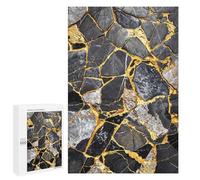 Jigsaw Puzzles for Teenagerss 1000 PCS Liquid Gold Elegance Jigsaw Family Game Perfect Decoration Unique Gifts for Birthday And Christmas 1000 PCS