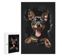 Jigsaw Puzzles for Teenagerss 1000 PCS Manchester Terrier Jigsaws for Adults Anti-Stress Toys Improve Memory Difficult And Challenge 1000 PCS