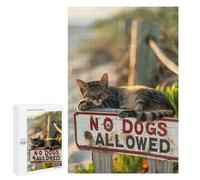 Jigsaw Puzzles for Teenagerss 1000 PCS No Dogs Allowed Puzzles for Adults Fun Games Analysis And Logic Parent-child Interaction 1000 PCS