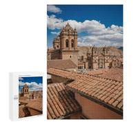 Jigsaw Puzzles for Teenagerss 1000 PCS Over The Rooftops of Cusco Jigsaw Puzzle Relaxing Games Home Decoration Unique Birthday And Gifts 1000 PCS