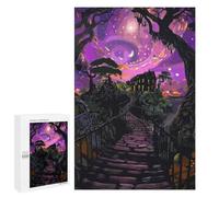 Jigsaw Puzzles for Teenagerss 1000 PCS Purple Nature Puzzles for Adults Fun Games Analysis And Logic Parent-child Interaction 1000 PCS