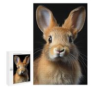 Jigsaw Puzzles for Teenagerss 1000 PCS Rabbit Animal Portrait Teenagers Puzzles DIY Toys Staycation Kill Time Fun at Home Activities, 1000 PCS