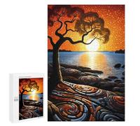 Jigsaw Puzzles for Teenagerss 1000 PCS Radiant Twilight Stylized Puzzles for Adults Fun Games Analysis And Logic Parent-child Interaction 1000 PCS