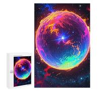 Jigsaw Puzzles for Teenagerss 1000 PCS Rainbow Planet in Space Puzzles for Adults Fun Games Analysis And Logic Parent-child Interaction 1000 PCS