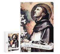 Jigsaw Puzzles for Teenagerss 1000 PCS Saint Dominic De Guzman Adult Puzzles Relax Games But Fun And Humorous for Is Ideal As A Gift 1000 PCS