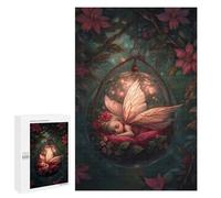 Jigsaw Puzzles for Teenagerss 1000 PCS Sleeping Fairy in A Magical Glass Orb Puzzles for Adults Fun Games Analysis And Logic Parent-child Interaction 1000 PCS