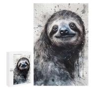 Jigsaw Puzzles for Teenagerss 1000 PCS Sloth Natures Relaxer Puzzles for Adults Fun Games Analysis And Logic Parent-child Interaction 1000 PCS
