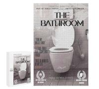 Jigsaw Puzzles for Teenagerss 1000 PCS The Bathroom Movie Parody Jigsaw Puzzle Anti-Stress Toys Precision Cutting Parent-child Interaction 1000 PCS