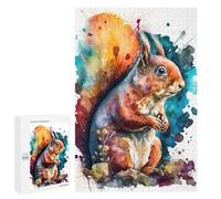 Jigsaw Puzzles for Teenagerss 1000 PCS Whimsical Squirrel Puzzles for Adults Fun Games Analysis And Logic Parent-child Interaction 1000 PCS