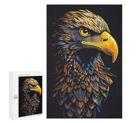 Jigsaw Puzzles for Teenagerss 1000 PCS Yellow Billed Eagle Puzzles for Adults Fun Games Analysis And Logic Parent-child Interaction 1000 PCS