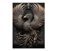 Jigsaw Puzzles for Teenagerss 1000pcs(38x26cm) Immortal Phoenix God Jigsaws for Adults Toy Wall Decor Hand Speed Race Deal As Gifts for The Whole Family 1000pcs(38x26cm)
