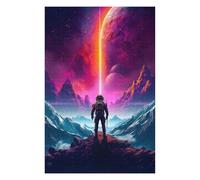 Jigsaw Puzzles for Teenagerss 1000pcs(75x50cm) Astronaut Adventures Jigsaw for Adults Toy Wall Decor Improve Memory Challenging Game Gifts 1000pcs(75x50cm)