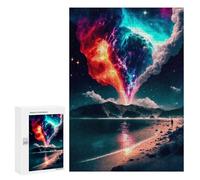 Jigsaw Puzzles for Teenagerss 300 PCS Behind Mountains Puzzles for Adults Fun Games Analysis And Logic Parent-child Interaction 300 PCS