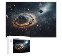 Jigsaw Puzzles for Teenagerss 300 PCS Beyond The Horizon Galaxy Puzzle for Adults Brain Teaser Game Difficult Hard Unique Birthday And Gifts 300 PCS