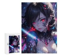 Jigsaw Puzzles for Teenagerss 300 PCS Black Sorcerer Jigsaw Family Game Perfect Decoration Unique Gifts for Birthday And Christmas 300 PCS