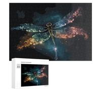 Jigsaw Puzzles for Teenagerss 300 PCS Dragonfly Dreams A Whimsical Flight Adult Jigsaw Toy Wall Decor Staycation Kill Time Fun Activities at Home 300 PCS