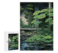 Jigsaw Puzzles for Teenagerss 300 PCS Floral Japanese Painting Puzzles for Adults Fun Games Analysis And Logic Parent-child Interaction 300 PCS