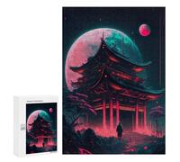 Jigsaw Puzzles for Teenagerss 300 PCS Forbidden Temple Puzzles for Adults Fun Games Analysis And Logic Parent-child Interaction 300 PCS