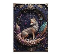 Jigsaw Puzzles for Teenagerss 300 PCS Great Tailed Fox Puzzles for Adults Anti-Stress Toys Difficult Challenge Deal As Gifts for The Whole Family 300 PCS