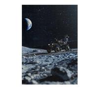 Jigsaw Puzzles for Teenagerss 300 PCS Lunar Expedition Puzzles for Adults Anti-Stress Toys Difficult Challenge Deal As Gifts for The Whole Family 300 PCS