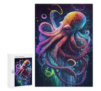 Jigsaw Puzzles for Teenagerss 300 PCS The Intelligent Octopus Puzzles for Adults Fun Games Analysis And Logic Parent-child Interaction 300 PCS