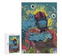 Jigsaw Puzzles for Teenagerss 300 PCS Underwater Mindscapes A Surreal Dive Into The Unknown Adult Jigsaw Toy Wall Decor Staycation Kill Time Fun Activities at Home 300 PCS