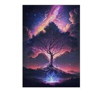 Jigsaw Puzzles for Teenagerss 38x26cm/1000pcs Galaxy Grand Tree Teenagers Puzzles Fun Games Pattern Assembly Birthday And Unique Gifts 38x26cm/1000pcs