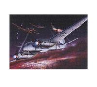 Jigsaw Puzzles for Teenagerss 38x26cm/1000pcs Heinkel He219 Night Jigsaw Puzzle Toy Wall Decor Difficult Hard Christmas Birthday Gifts 38x26cm/1000pcs