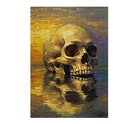 Jigsaw Puzzles for Teenagerss 38x26cm/1000pcs Memento Mori Reflections Puzzles for Adults Toy Wall Decor But Fun And Humorous Help The Brain Exercise 38x26cm/1000pcs