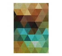 Jigsaw Puzzles for Teenagerss 38x26cm/1000pcs Triangular Pattern V Jigsaw for Adults DIY Toys But Fun And Humorous Parent-child Interaction 38x26cm/1000pcs