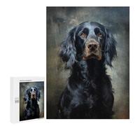 Jigsaw Puzzles for Teenagerss 500 PCS English Cocker Spaniel Puzzle for Adults Brain Teaser Game Difficult Hard Unique Birthday And Gifts 500 PCS