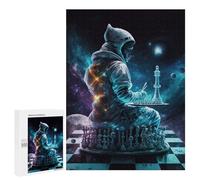 Jigsaw Puzzles for Teenagerss 500 PCS Galactic Chess Master Adult Puzzles Hands-on Game Stress Reliever Unique Gifts for Birthday And Christmas 500 PCS
