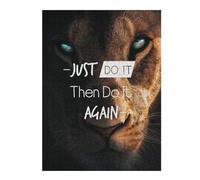 Jigsaw Puzzles for Teenagerss 500 PCS Just Do It Adult Puzzles Hands-on Game Presents for Women Help The Brain Exercise 500 PCS