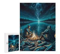 Jigsaw Puzzles for Teenagerss 500 PCS Knights Rest Puzzles for Adults Fun Games Analysis And Logic Parent-child Interaction 500 PCS