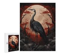 Jigsaw Puzzles for Teenagerss 500 PCS Magic Black Stork Puzzles for Adults Fun Games Analysis And Logic Parent-child Interaction 500 PCS