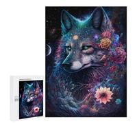 Jigsaw Puzzles for Teenagerss 500 PCS Magical Wolf Fantasy Artwork -1 Jigsaw Family Game Perfect Decoration Unique Gifts for Birthday And Christmas 500 PCS