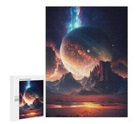 Jigsaw Puzzles for Teenagerss 500 PCS Mars A Fiery Planet Puzzles for Adults Fun Games Analysis And Logic Parent-child Interaction 500 PCS